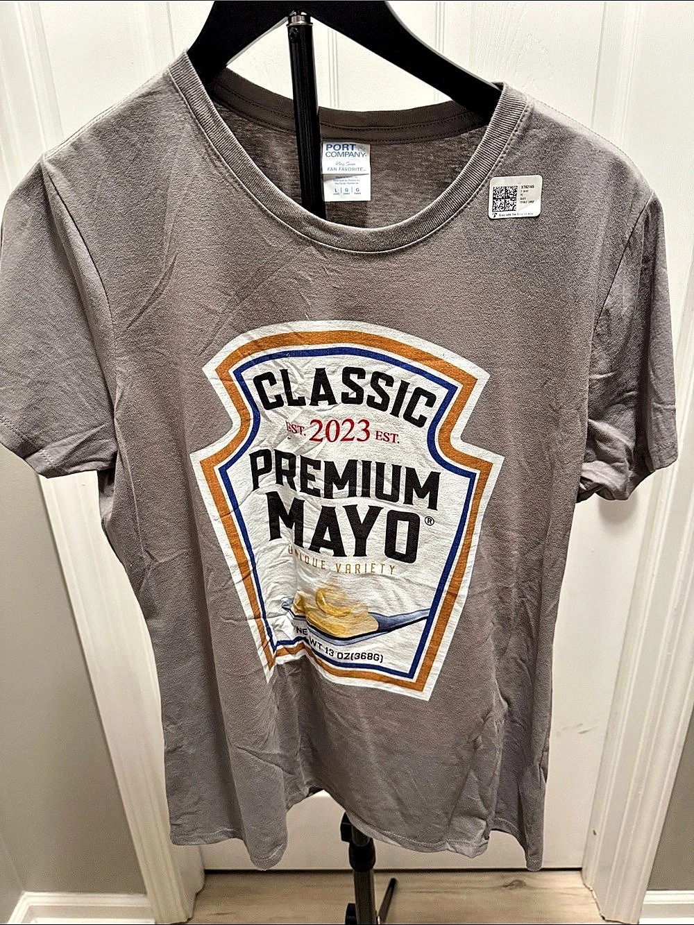 Port & Company Fan Favorite Tee with Custom Mayo Graphic women’s Graphic Tee Gra